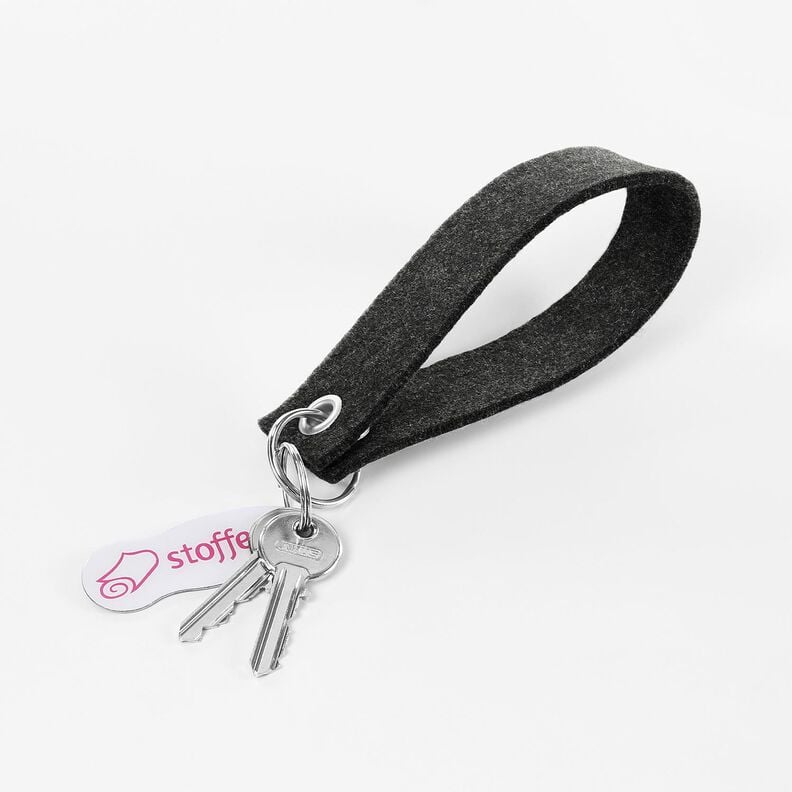 Filz 90 cm / 3 mm stark – anthrazit, image number 5