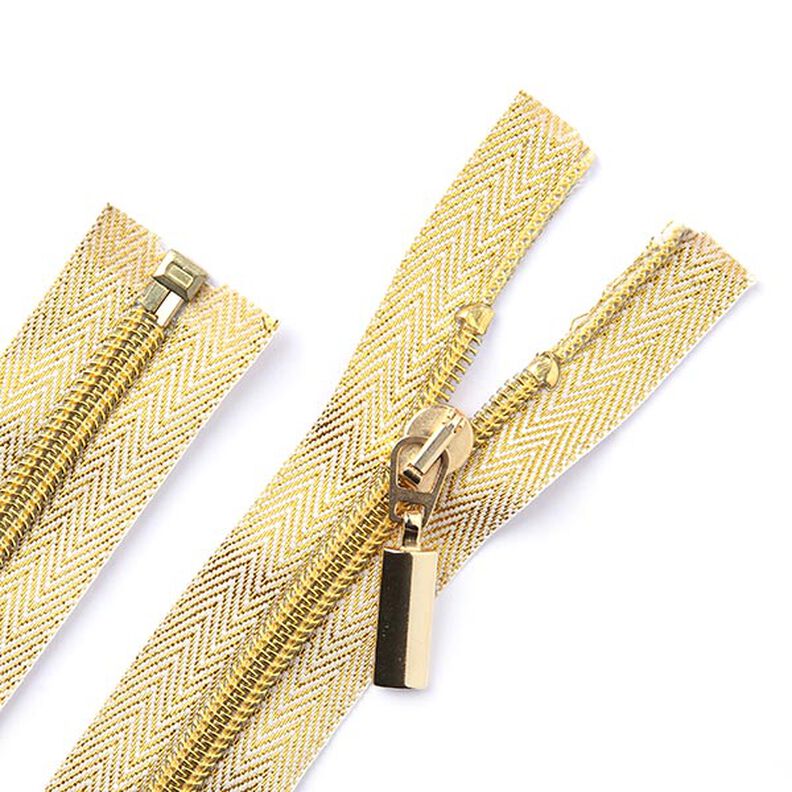 Reißverschluss Gold teilbar | Metall gold | Prym,  image number 1