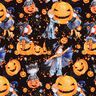 Baumwolljersey Halloween Digitaldruck – schwarz,  thumbnail number 1