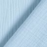 Musselin / Doppel-Krinkel Gewebe – babyblau,  thumbnail number 4