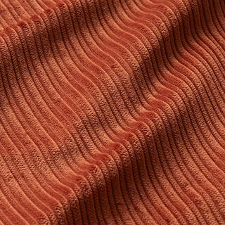 Fancy Cord breit und schmal – terracotta, 