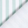 Dekostoff Halbpanama Längsstreifen – mint/weiss,  thumbnail number 4