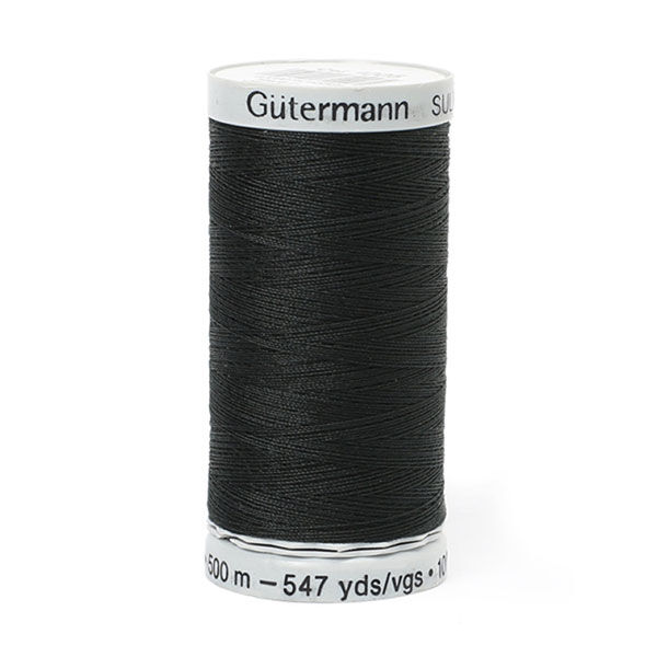 Bobbin Unterfaden (1005) | 500 m | Gütermann SULKY - schwarz, image number 1