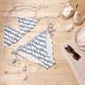 Badeanzugstoff Pinselstriche – wollweiss/schiefergrau,  thumbnail number 6