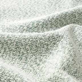Outdoorstoff feines Bouclé – grün/wollweiss, 