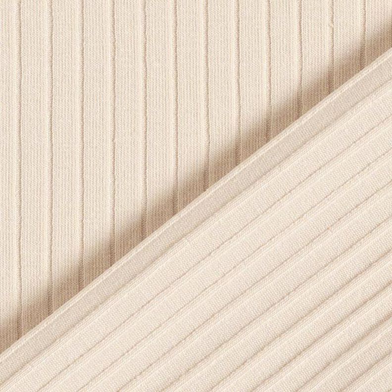Rippenjersey uni – natur,  image number 5