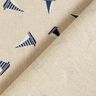 Dekostoff Halbpanama kleine Segelboote – natur/marineblau,  thumbnail number 4