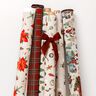 Dekostoff Gobelin weihnachtliche Wichtel – hellbeige/rot,  thumbnail number 7