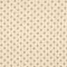 GOTS Musselin/ Doppel-Krinkel Gewebe Boho Rautenmuster  | Poppy Fabrics – creme/zimt,  thumbnail number 1