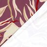 Viskosejersey abstrakte Wellen – aubergine/hellaltrosa,  thumbnail number 4