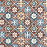 Beschichtete Baumwolle kunstvolle Fliesen – terracotta/salbei,  thumbnail number 1