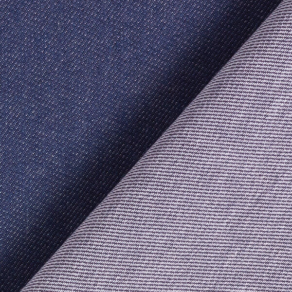 Fester Jeansstoff Uni – marineblau, image number 3