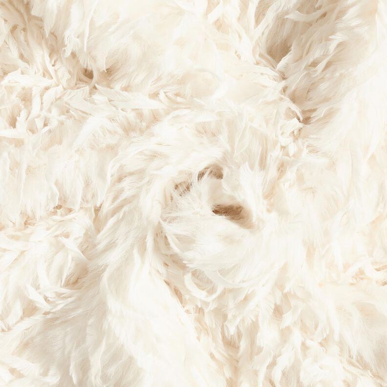 Kunstfell Federn Uni | Katia Fabrics – weiss, image number 4