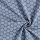 Baumwolljersey Strahlen-Blume – jeansblau,  thumbnail number 3