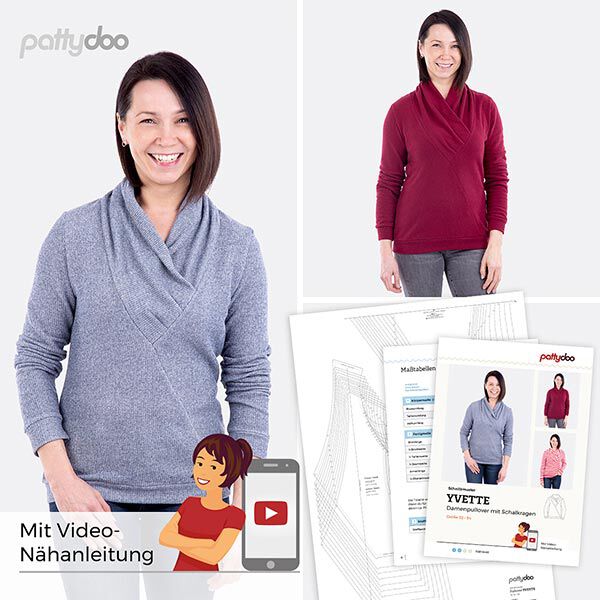 Pullover mit Stehkragen Yvette | Pattydoo | 32-54, image number 1