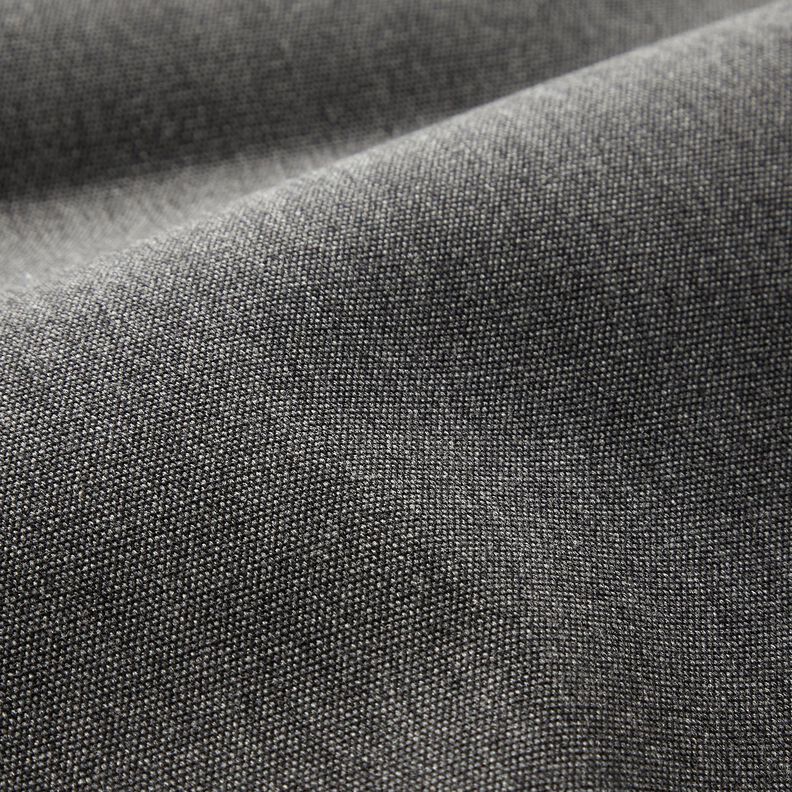 Outdoorstoff Canvas Uni Melange – dunkelgrau,  image number 1