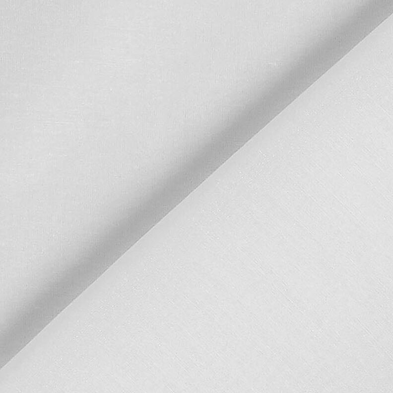 Superleichtes Baumwoll-Seidengewebe Voile – weiss,  image number 3