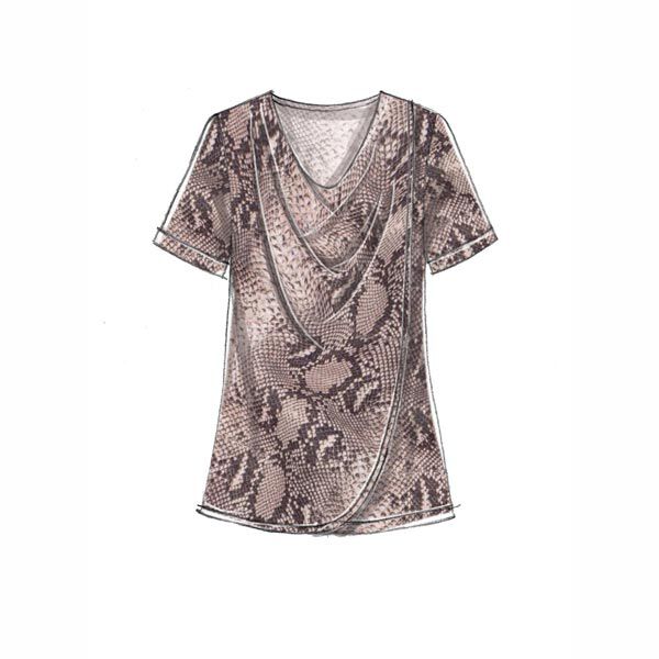 Top, McCalls 7437 | 32 - 40
