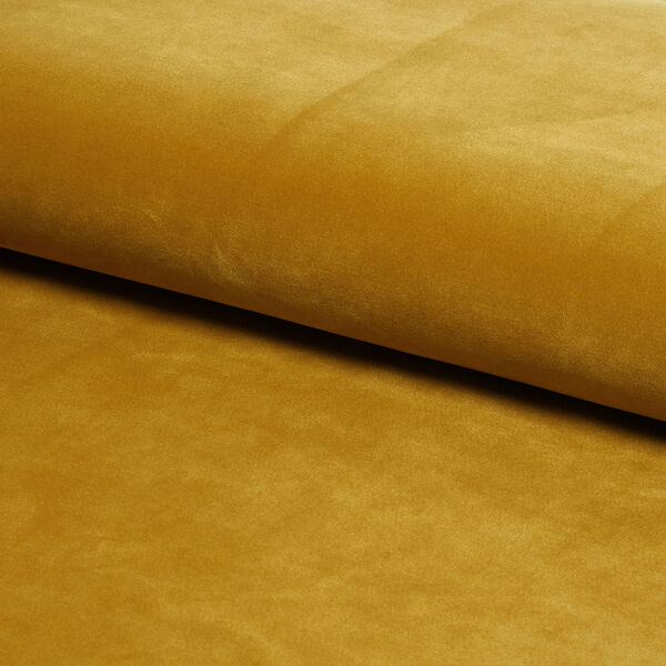 Polsterstoff Samt – senf, image number 1