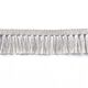 Fransen Metallic [28 mm] - silber,  thumbnail number 1