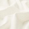 Gardinenstoff Streifen Effektgarn 300 cm – weiss,  thumbnail number 2