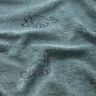 Frotteejersey Dinos – taubenblau,  thumbnail number 2