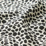 Dekostoff Halbpanama Leoprint – schwarz/natur,  thumbnail number 2