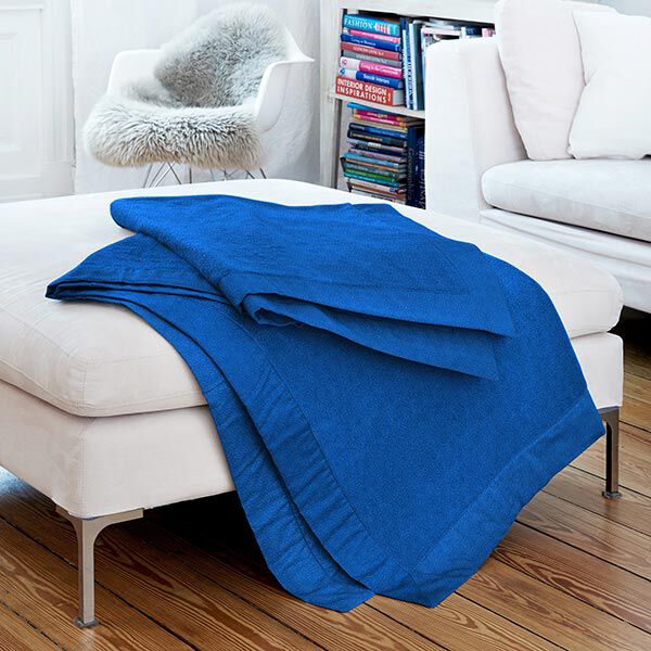 Antipilling Fleece – königsblau | Reststück 50cm