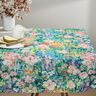 Dekostoff Canvas Blumengemälde – grün/rosa,  thumbnail number 7