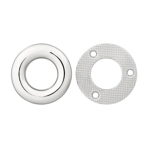 Metallöse – silber