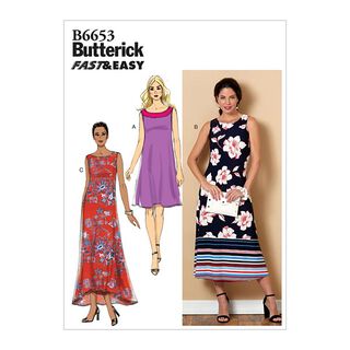 Kleid | Butterick 6653 | 32-40, 