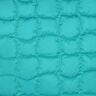 Steppstoff wellige Quadrate – aquablau/purpur,  thumbnail number 1