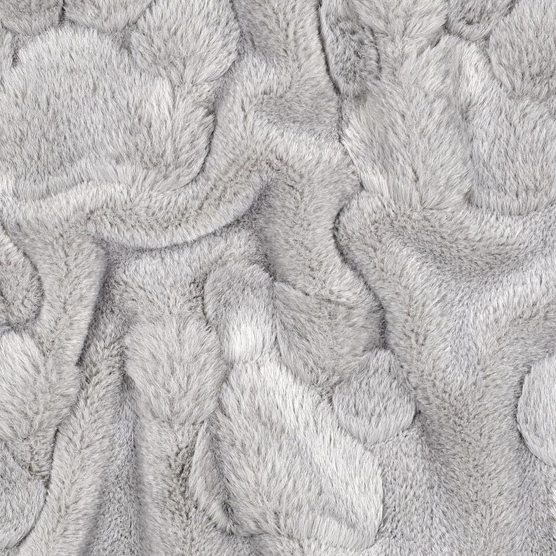 Kuschelfleece Hundepfoten – elefantengrau, image number 2