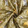 Baumwollstoff Cretonne kuschelnde Tiere – oliv/elfenbein,  thumbnail number 3