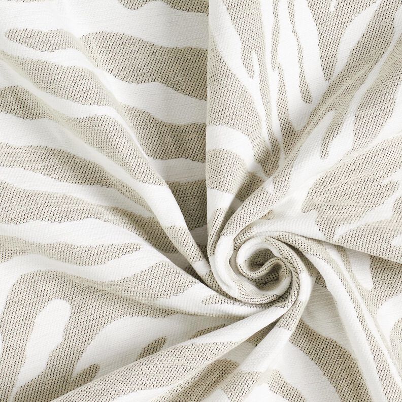 Polsterstoff Jacquard Zebra – anemone/natur,  image number 3