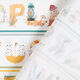 Baumwollstoff Popeline tierische Buchstaben – weiss,  thumbnail number 4