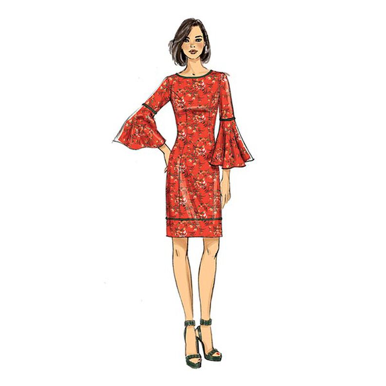 Kleid | Butterick 6624 | 44-50,  image number 4