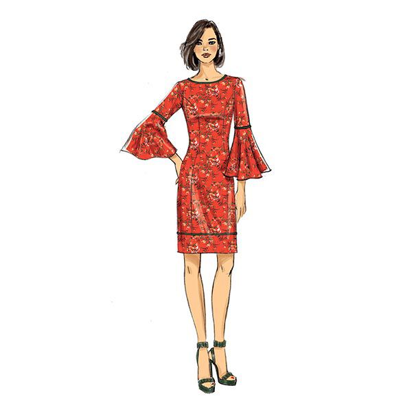 Kleid | Butterick 6624 | 44-50,  image number 4