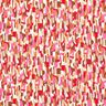 Crêpe Gewebe Pinselstriche – pink/dunkelbeige,  thumbnail number 1