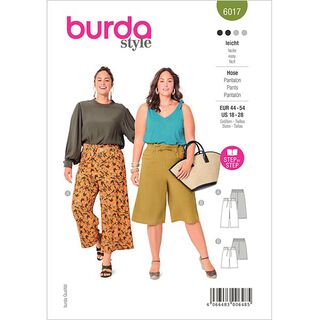 Hose | Burda 6017 | 44–54, 