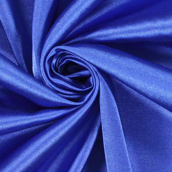 Stretch Satin – königsblau | Reststück 50cm