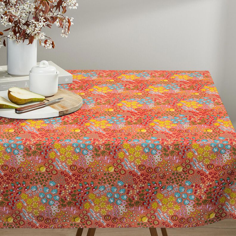 Beschichtete Baumwolle maritimer Mix – koralle, image number 7