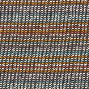 Baumwolljersey Strickmuster – schwarz, 