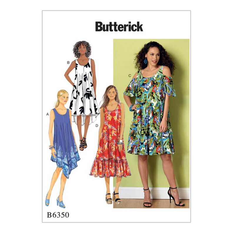 Kleid | Butterick 6350 | 42-52,  image number 1
