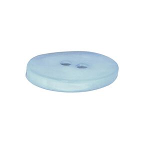 Perlmuttknopf Pastell - hellblau, 