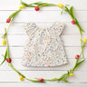 Musselin/ Doppel-Krinkel Gewebe bunte Blumenwiese Digitaldruck – wollweiss,  thumbnail number 5