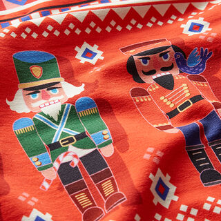 GOTS Sweat UGLY CHRISTMAS Nut Crackers | Hamburger Liebe | Albstoffe – rot, 