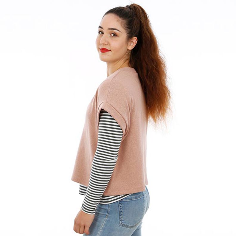 FRAU ULLI kurzer Pullunder mit V-Ausschnitt | Studio Schnittreif | XS-XXL,  image number 8