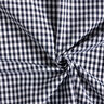 Baumwollstoff Vichykaro 0,5 cm – schwarzblau/weiss,  thumbnail number 3