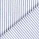 Baumwollpopeline Streifen, garngefärbt – jeansblau/weiss,  thumbnail number 6